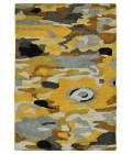 Kaleen Flora Fantasies Gold HFL01-05-5959 RD 5 ft. 9 in. X 5 ft. 9 in. Round Rug