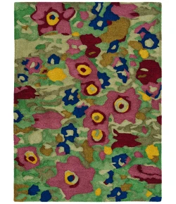 Kaleen Flora Fantasies Multi HFL01-86 5 ft. 9 in. X 5 ft. 9 in.  Round Rug