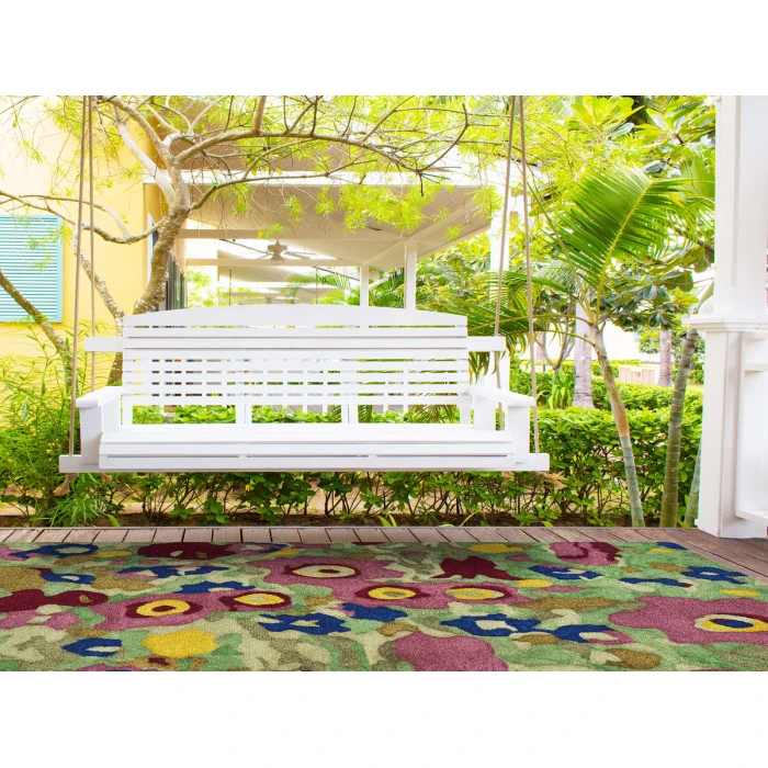 Kaleen Flora Fantasies Multi HFL01-86-7979 RD 7 ft. 9 in. X 7 ft. 9 in. Round Rug