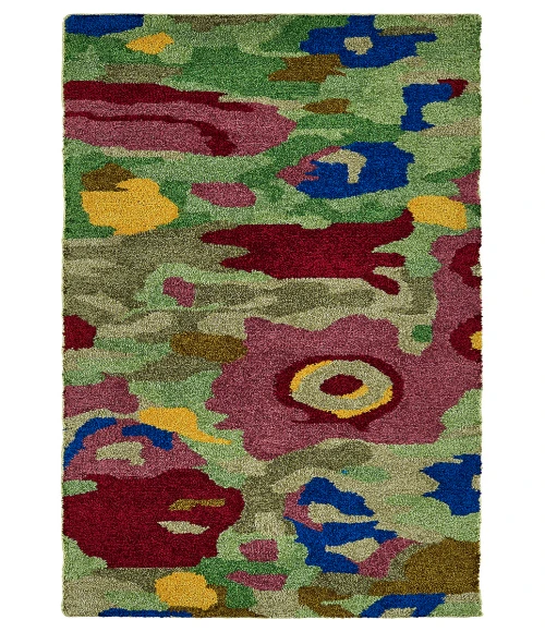 Kaleen Flora Fantasies Multi HFL01-86-9613 9 ft. 6 in. X 13 ft. Rectangle Rug