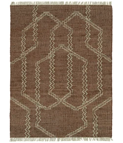 Kaleen Natural Jute Cinnamon HJT01-55 5 ft. X 8 ft.  Rectangle Rug
