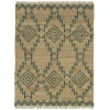 Kaleen Natural Jute Turquoise HJT05-78 9 ft. X 12 ft.  Rectangle Rug