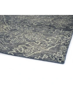 Kaleen Knotted Earth Navy HKE02-22 5 ft. 6 in. X 8 ft. 6 in.  Rectangle Rug