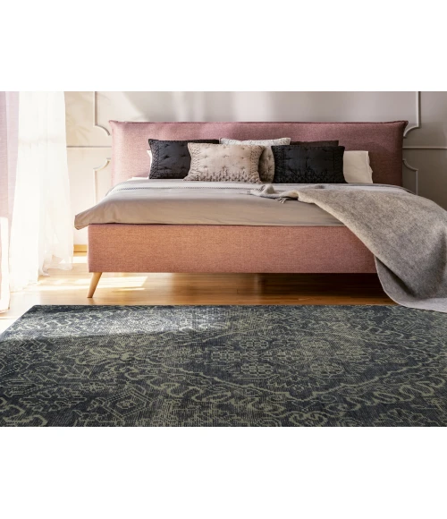 Kaleen Knotted Earth Navy HKE02-22-46 4 ft. X 6 ft. Rectangle Rug