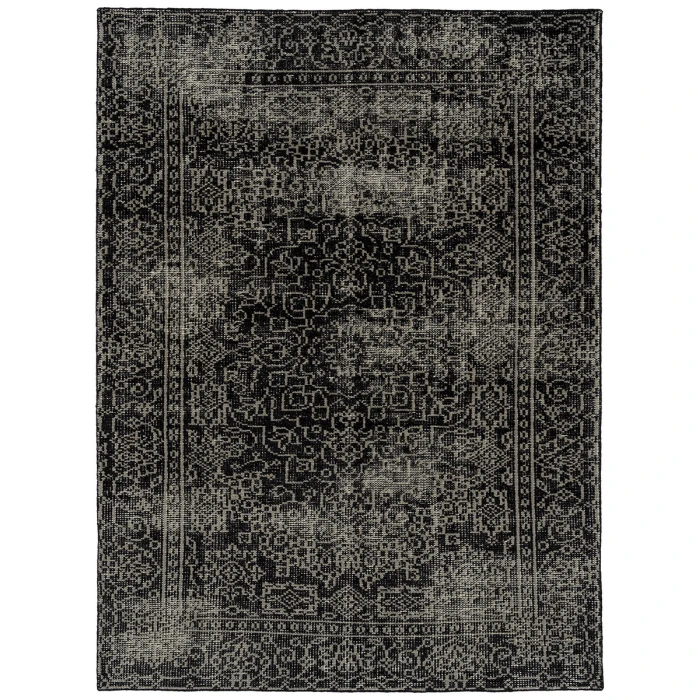 Kaleen Knotted Earth Brown HKE08-49-46 4 ft. X 6 ft. Rectangle Rug