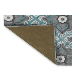 Kaleen Peranakan Tile Spa HPT01-56 5 ft. 9 in. X 5 ft. 9 in.  Round Rug