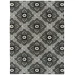 Kaleen Peranakan Tile Grey HPT01-75 5 ft. 9 in. X 5 ft. 9 in.  Round Rug