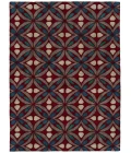Kaleen Peranakan Tile Red HPT02-25-5959 RD 5 ft. 9 in. X 5 ft. 9 in. Round Rug