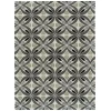 Kaleen Peranakan Tile Grey HPT02-75 5 ft. 9 in. X 5 ft. 9 in.  Round Rug