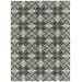 Kaleen Peranakan Tile Grey HPT02-75 5 ft. X 8 ft.  Rectangle Rug