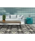 Kaleen Peranakan Tile Grey HPT02-75-58 5 ft. X 8 ft. Rectangle Rug