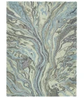 Kaleen Marble Blue MBL04-17-268 2 ft. 6 in. X 8 ft. Runner Rug