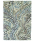 Kaleen Marble Blue MBL04-17-268 2 ft. 6 in. X 8 ft. Runner Rug
