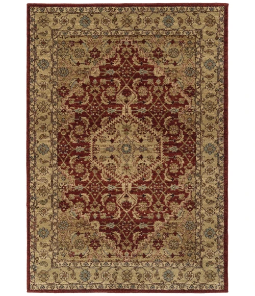 Kaleen McAlester MCA08-04-71010-Burgundy Area Rug