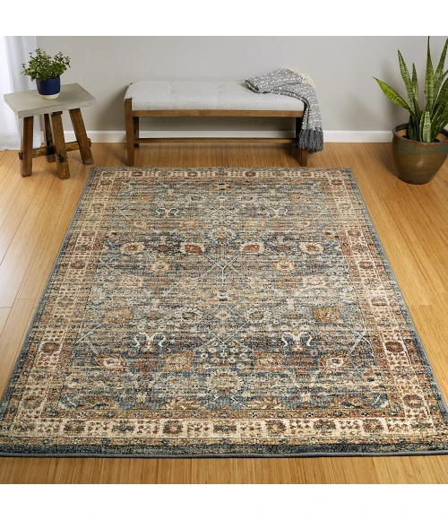 Kaleen McAlester MCA09-17-1215-Blue Area Rug