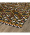 Kaleen Nomad Charcoal NOM08-38-88 Sq 8 ft. X 8 ft. Square Rug