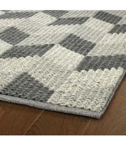 Kaleen Paracas Grey PRC06-75 8 ft. X 10 ft.  Rectangle Rug