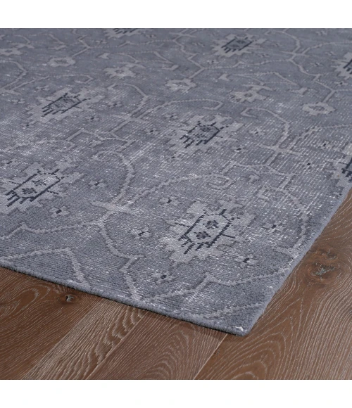 Kaleen Restoration Grey RES01-75-5686 5 ft. 6 in. X 8 ft. 6 in. Rectangle Rug