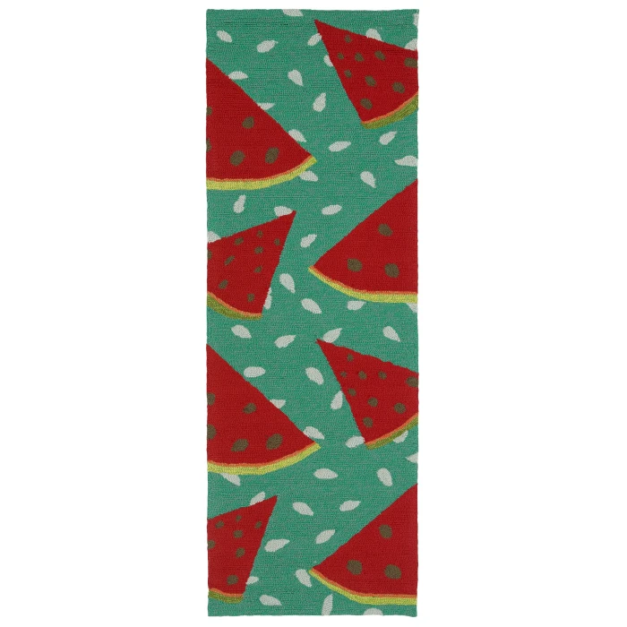 Kaleen Sea Isle SEA12-36-576-Watermelon Area Rug
