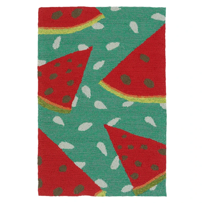 Kaleen Sea Isle SEA12-36-576-Watermelon Area Rug