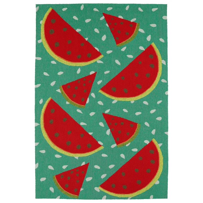 Kaleen Sea Isle SEA12-36-576-Watermelon Area Rug