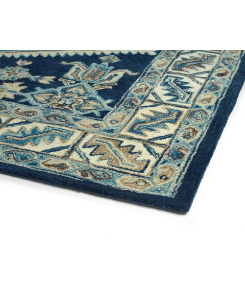 Kaleen Charlotte Seafoam TDC01-104-573 5 ft. X 7 ft. 3 in. Rectangle Rug