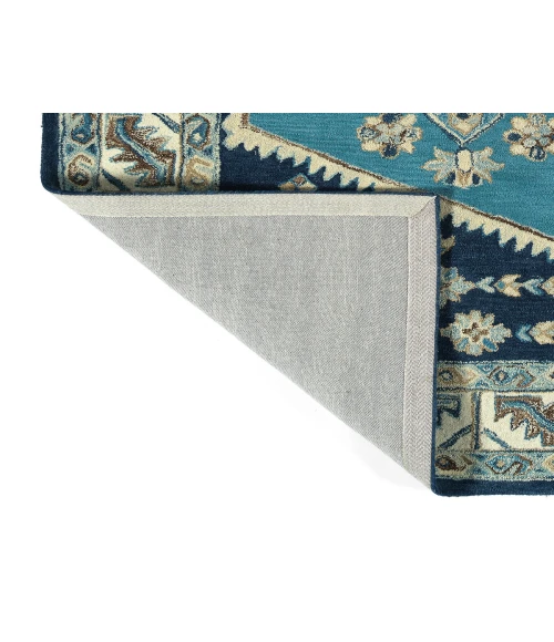Kaleen Charlotte Seafoam TDC01-104-573 5 ft. X 7 ft. 3 in. Rectangle Rug