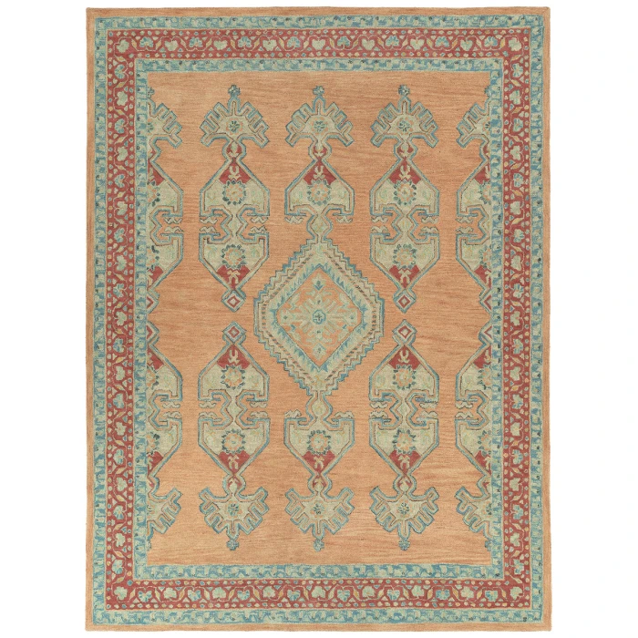 Kaleen Charlotte Peach TDC02-113-46 4 ft. X 6 ft. Rectangle Rug