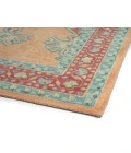 Kaleen Charlotte Peach TDC02-113-1818 18 in. X 18 in. Square Rug