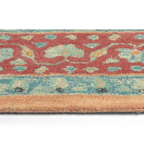 Kaleen Charlotte Peach TDC02-113-1818 18 in. X 18 in. Square Rug