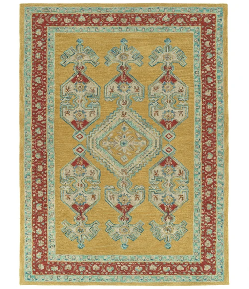Kaleen Charlotte Maize TDC02-72-269 2 ft. 6 in. X 9 ft. Runner Rug