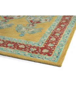 Kaleen Charlotte Maize TDC02-72 18 in. X 18 in.  Square Rug