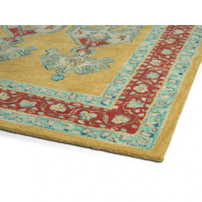 Kaleen Charlotte Maize TDC02-72-9313 9 ft. 3 ft. X 13 ft. Rectangle Rug