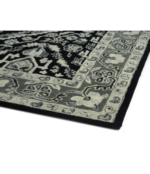 Kaleen Charlotte Black TDC04-02-810 8 ft. X 10 ft. Rectangle Rug