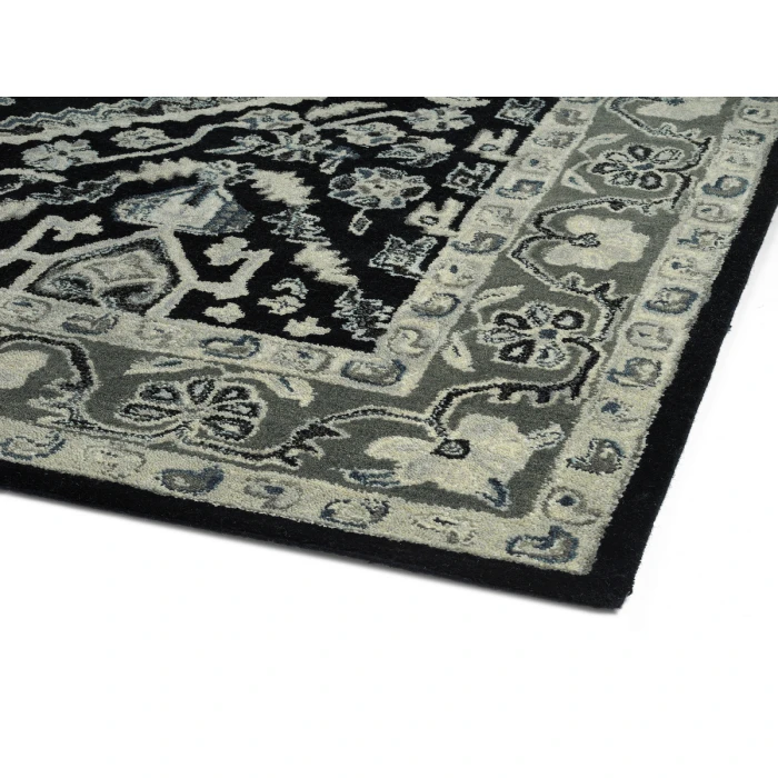 Kaleen Charlotte Black TDC04-02-86116 8 ft. 6 in. X 11 ft. 6 Rectangle Rug