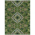 Kaleen Lee Boulevard Green TDL07-50-576 5 ft. X 7 ft. 6 in. Rectangle Rug