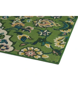 Kaleen Lee Boulevard Green TDL07-50 5 ft. X 7 ft. 6 in.  Rectangle Rug