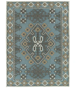 Kaleen Warwick denim TDW02-10 18 in. X 18 in.  Square Rug