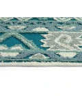 Kaleen Warwick Teal TDW03-91-573 5 ft. X 7 ft. 3 in. Rectangle Rug