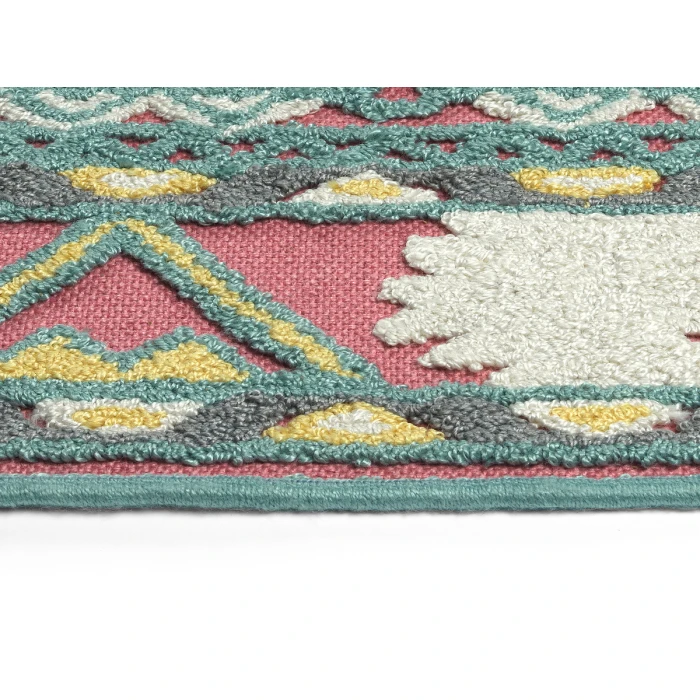 Kaleen Warwick Pink TDW03-92-810 8 ft. X 10 ft. Rectangle Rug