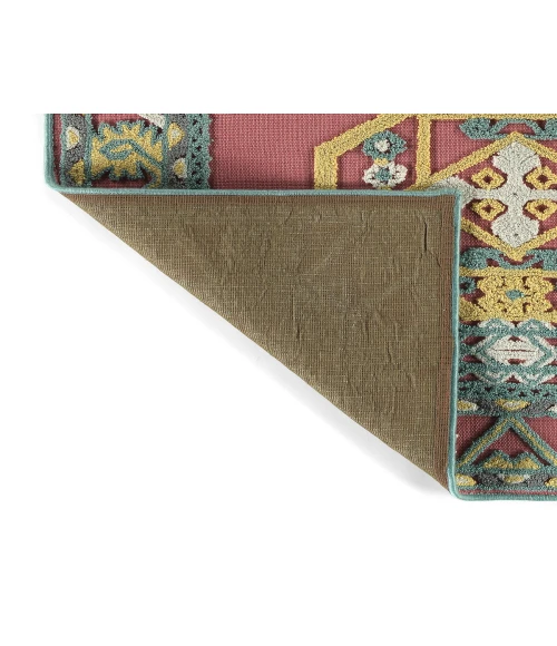 Kaleen Warwick Pink TDW03-92-573 5 ft. X 7 ft. 3 in. Rectangle Rug