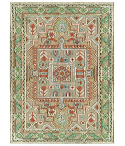 Kaleen Warwick Multi TDW04-86 18 in. X 18 in.  Square Rug