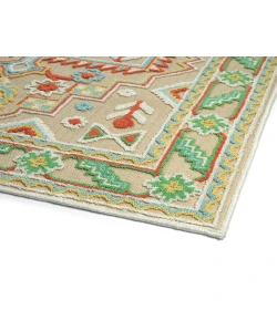 Kaleen Warwick Multi TDW04-86 18 in. X 18 in.  Square Rug