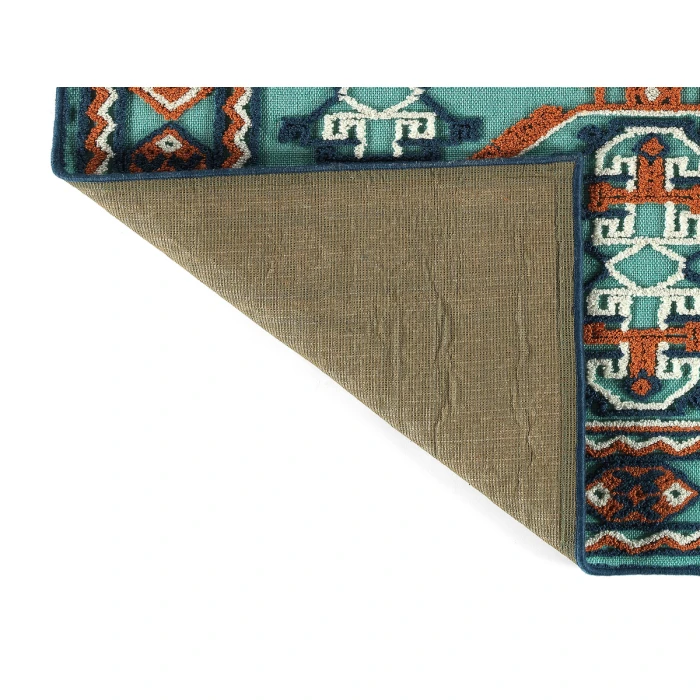 Kaleen Warwick Teal TDW05-91-268 2 ft. 6 in. X 8 ft. Runner Rug