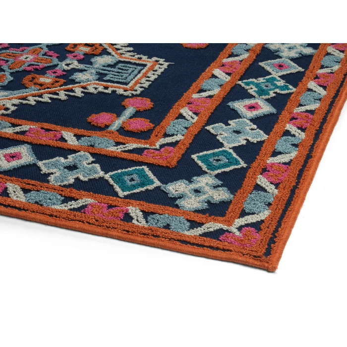 Kaleen Warwick Navy TDW06-22-810 8 ft. X 10 ft. Rectangle Rug
