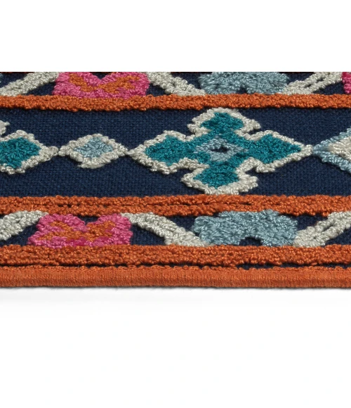 Kaleen Warwick Navy TDW06-22-573 5 ft. X 7 ft. 3 in. Rectangle Rug