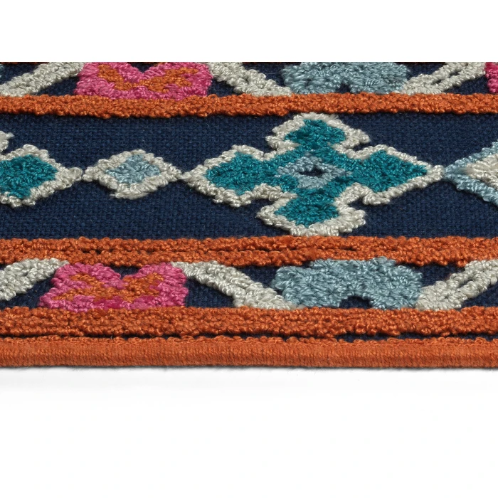 Kaleen Warwick Navy TDW06-22-810 8 ft. X 10 ft. Rectangle Rug