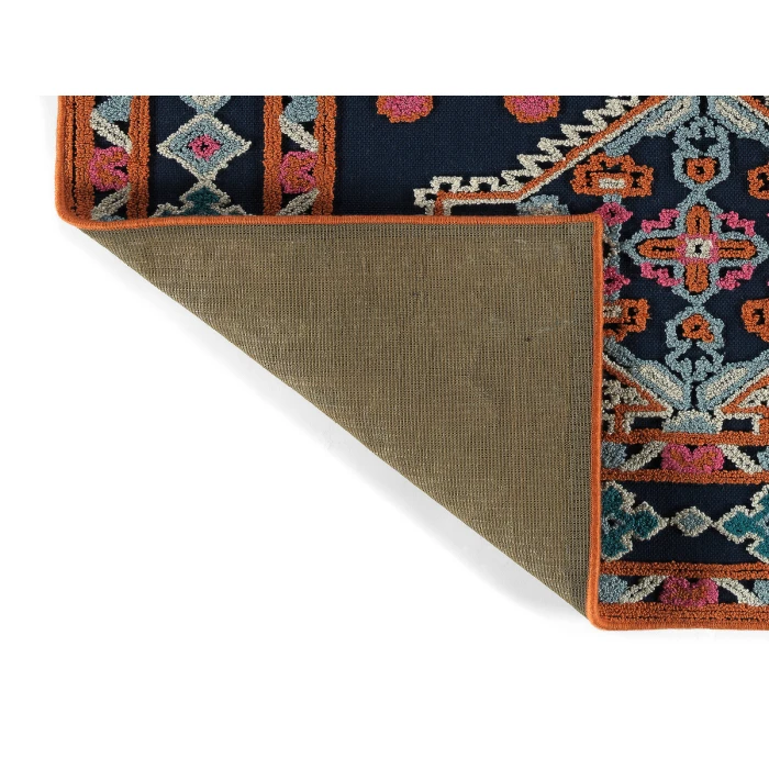 Kaleen Warwick Navy TDW06-22-810 8 ft. X 10 ft. Rectangle Rug