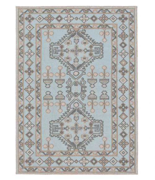Kaleen Warwick Robins Egg TDW09-61-573 5 ft. X 7 ft. 3 in. Rectangle Rug