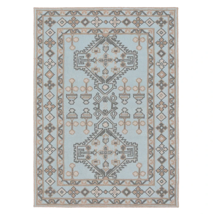 Kaleen Warwick Robins Egg TDW09-61-573 5 ft. X 7 ft. 3 in. Rectangle Rug
